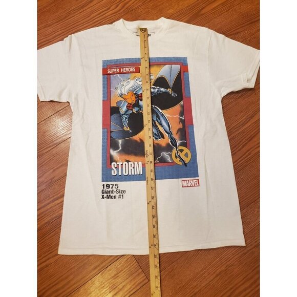 Marvel Super Heroes Tshirt Mens Size M White Graphic print Storm X-men NWOT - Picture 3 of 6